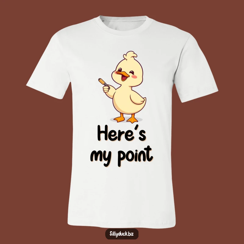Funny Kawaii Duck Presentation Shirt Gift: Quack Up Your Audience